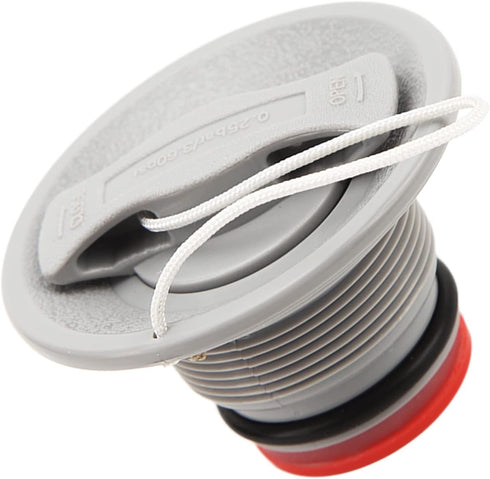 Inflatable Kayak Boat Air Valve, 2Pcs Replacement for Rubber Dinghy Raft Canoe, 8 Teeth with Cover Rope