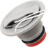 Inflatable Kayak Boat Air Valve, 2Pcs Replacement for Rubber Dinghy Raft Canoe, 8 Teeth with Cover Rope