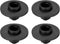 PATIKIL Camping Chair Foot, 4 Pack 14mm Tubing Dia Detachable Anti-Slip Stool