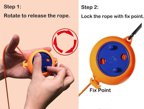 Retractable Tree Stand Hunting Hoist Rope - Quick and Easy Bow Hunting Gear Accessories for Safety