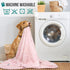 PetAmi Dog Blanket for Small Medium Dogs, Pink Fluffy Soft Puppy Blanket, Washable 29x40
