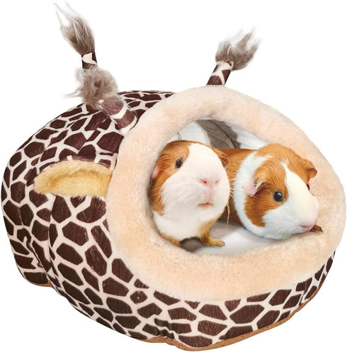 LEFTSTARER Guinea Pig Rat Bed and Hideout, Small Pet Animals Supplies Toy Cage Accessories Nest