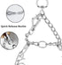 Prong Pinch Collar for Dogs, Adjustable Training Collar with Quick Release Buckle for Small Medium Large Dogs (3.0mm,