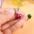Pet Bells for Dog Cat Collar 6 Pack, Charm Pet Pendant Accessories with 1 Pack Stainless Steel Keychain