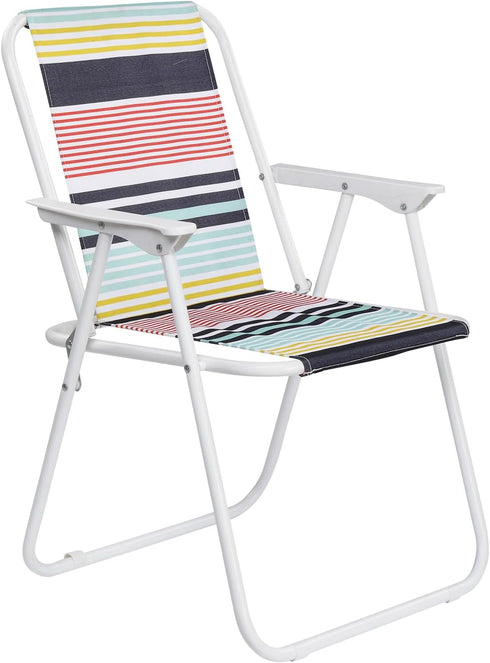 Guangshuohui Folding Beach Chair,Camping Sunbathing Chair,Lightweight Beach Chair with High Back, Portable Foldable