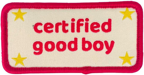 Certified Good Boy Girl Dog Harness Patches: Funny Cute Dogs Patch for Removable Vest Collar Tactical Working