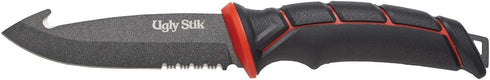 Ugly Stik Tools Gut Hook Bait Fishing Knife, Black