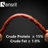 Sensrit 10 oz Dog Beef Sticks - Jerky Treats for All Dogs - High Protein & Grain Free Dog Snacks - Made with Real Beef