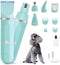 Dog Hair Clippers Grooming Kit and Paw Trimmer Nail Grinder Quiet,Dog Trimmer