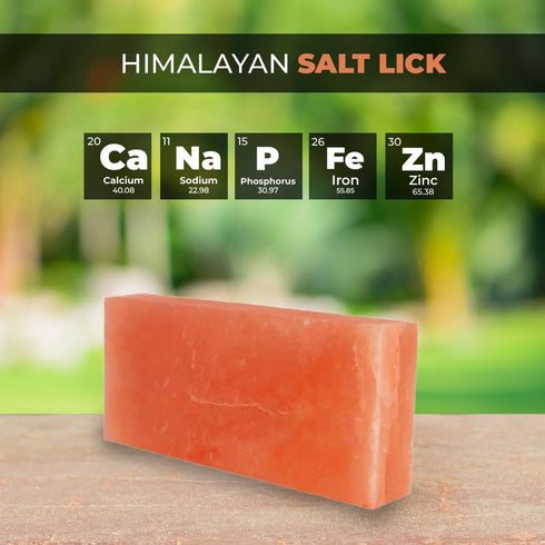 Generic Pack 4 5 Lbs Himalayan Salt Lick Block for Horses | Himalayan Licking Salt Bricks for Farm Animals | Salt Lick