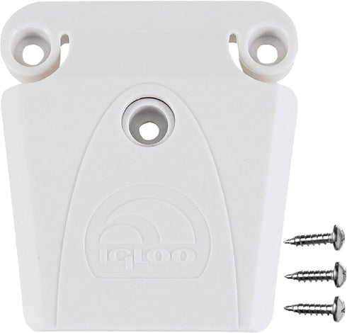 Igloo Plastic Latch Closure, Universal, White
