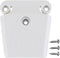 Igloo Plastic Latch Closure, Universal, White