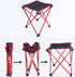 GALPADA Portable Folding Stool Multipurpose Large Outdoor Camping Chair Foldable Fishing Stool Non-Slip Lightweight