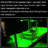 Shangyuan 2pcs Pontoon Boat Docking Light - Marine LED Spreader & Navigation Lights, Green