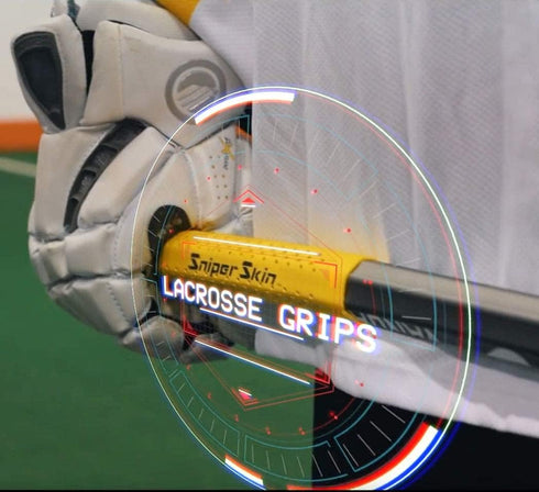 SNIPER SKIN Lacrosse Grips, Waterproof Replacement Grip Wrap for Strong Sports Grip
