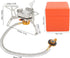 Portable Backpacking Stove, Foldable Windproof Outdoor Camping Stove, Honeycomb Hot Pot, Propane Burner