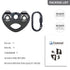 Zipline Trolley Kit with 25kN Carabiner, Double Tandem Dual Pulley for Rock Climbing and Rescue