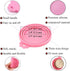 Universal BPA Free Silicone Pet Can Cover Lids for Dog and Cat Food - One Can Cap Fits Most Standard Size (4 Pack)