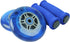 TGM Skateboards Replacement Razor Scooter Wheels, ABEC 7 Bearings, Handle Bar Grips