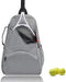 Tennis Bag Backpack, Multifunctional Sports Bag for Women and Men to Hold 1 or 2 Tennis Rackets/Racquets