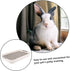 10.62X7.40X1.57 Inch Rabbit Litter Box Rectangular Small Pet Toilet with Raised Fence Non-Slip Bottom for Bunny