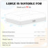 Large Brown Orthopedic Dog Bed, Waterproof with Removable Cover, 4-Sides Removable Bolster Soft Sofa Bed, Washable