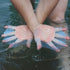Silicone Swim Gear Fins - Hand Webbed Flippers & Training Gloves for Water Sports, Swimming, Aquatic Activities, Water