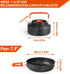 Gutsdoor Camping Cookware Set, Lightweight Stackable Non-Stick Cooking Equipment with Storage Bag for Outdoor