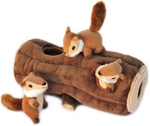 ZippyPaws Burrow- Interactive Dog & Puppy Toys for Boredom, Stimulating Pet Products to Keep them Busy, Hide & Seek