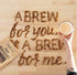 CRAFTED BY HUMANS LOVED BY DOGS Beef Broth Brew Biscuit Dog Treats - 5 oz Bag