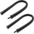 2Pcs Aquarium Flexible Rubber Wall Air Curtain Bubble Tube for Fish Tank Soft Rubber Tube Hose Oxygen Diffuser Tube