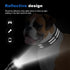 Reflective Martingale Dog Collar with Quick Release Buckle, Adjustable Soft Padded Nylon Collar for Small Medium Large