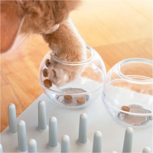TRIXIE Fun Board Cat Puzzle Game - Interactive Treat Dispenser