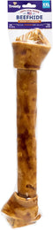 USA Beefhide Bones 15-17" Dog Chew Treats, Chicken Flavor, 1 Count/1 Pack