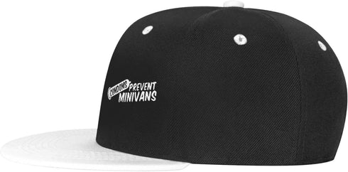 WUTUGY Unisex Condoms Prevent Minivans Stylish Hip-Hop Baseball Cap Adjustable