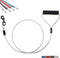 BAAPET 5 Feet Chew Proof Dog Leash with Coated Steel Cable & Soft Padded Handle for Small, Medium, Large Dogs