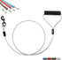 BAAPET 5 Feet Chew Proof Dog Leash with Coated Steel Cable & Soft Padded Handle for Small, Medium, Large Dogs