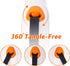 Retractable Dog Leash, 16 ft Strong Nylon Tape Lead for Pets up to 110lbs, Tangle-Free & Anti-Slip Handle