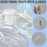 Ajqxh 4Pack 8 Crab Trap for Fishing Pole with Loops,Crab Snare Traps for Dungeness/Blue Crabs/Rock Crab, Crab Snare