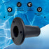 Folding Pontoon Ladders Insert Plugs - 1" Boat Yacht Hook with Extra Cup Mount Accessories, 2 Pcs