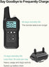 Dog Shock Collar 2 Pack, Dog Training Collar with Remote, IP65 Waterproof E Collar for Dogs with Shock, Vibrate, Beep