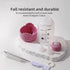 Pet Feeding Bottle Kit with Mini Nipples for Kittens and Puppies - Pink
