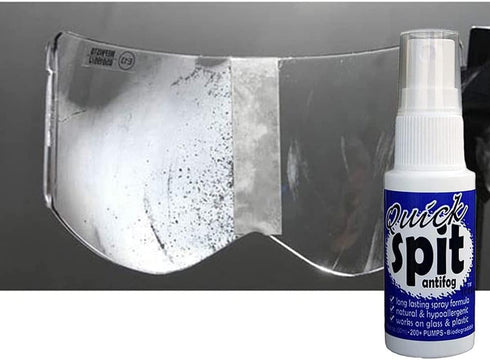 Jaws Quick Spit Anti-Fog Spray for Swim Goggles, Snorkel Mask, Eye Glasses, Scuba Divers, Safety Eyewear, Made in The
