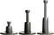 infiniTEE Height Adjustable Golf Tee Set, 3 Tees (Short, Regular, Tall) with Storage Bag for Driving Range Mats