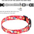 Rhea Rose 3/4 Inch Replacement Shock Collar Strap, 2 Holes, Compatible with Most Underground Electric Dog Fences, Red
