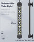 Pawfly 5 W LED Aquarium Light, 8 Inch 24/7 Fish Tank Light with Full Spectrum Multi-Colored LEDs, Timer & Adjustable