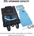 Packable Mesh Swim Bag, Lightweight Drawstring Backpack with 35L Capacity & Vented Design for Swimming Gear