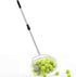 YooKoo Rolling Tennis Ball Picker, 29"43" Adjustable Tennis Ball Hopper, Lightweight and