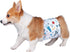Pet Soft Dog Belly Band, 3 Packs Reusable Male Dog Diapers Wraps, Washable Belly Bands for Male Dogs (Space, XS)