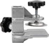 Health Gear Pet Grooming Table Clip - Adjustable Aluminum Arms Clamp for Professional and Home Use (Grey)